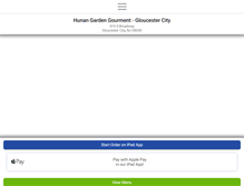 Tablet Screenshot of hunangardengloucestercity.com